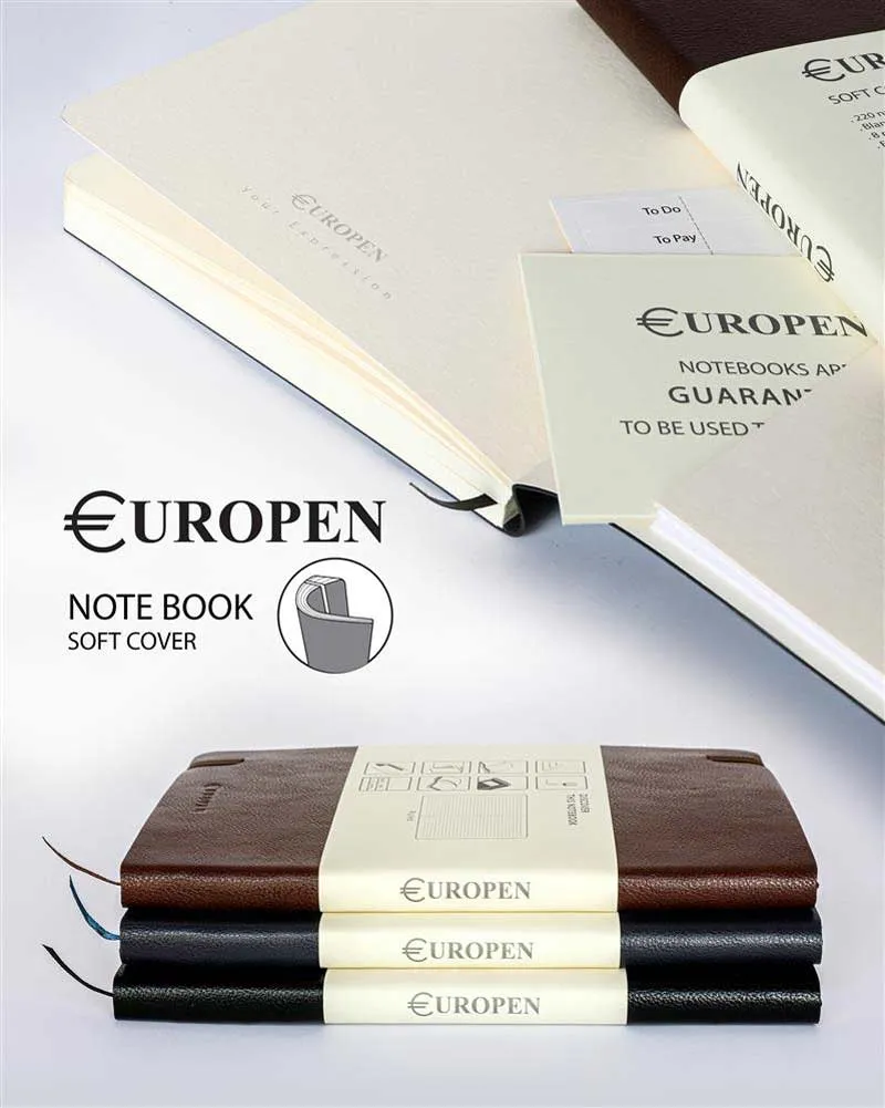 دفتر یوروپن SOFTCOVER MEDIUM